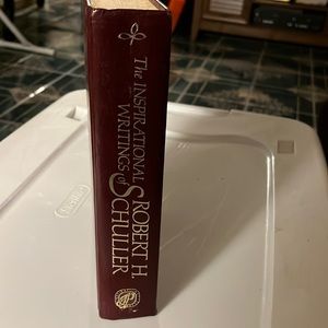 Vintage 1986 Inspirational Book by Robert H Schuller, imitation leather